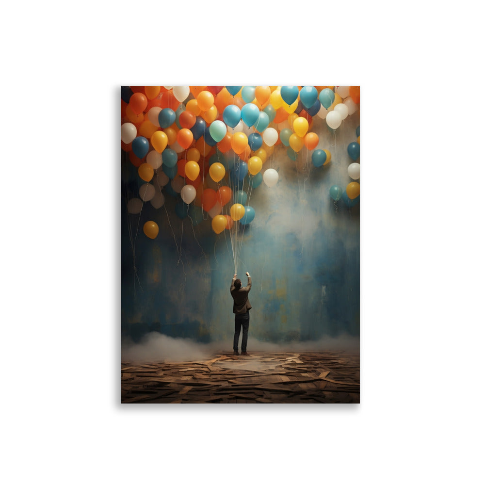 Balloons poster - Posters - EMELART