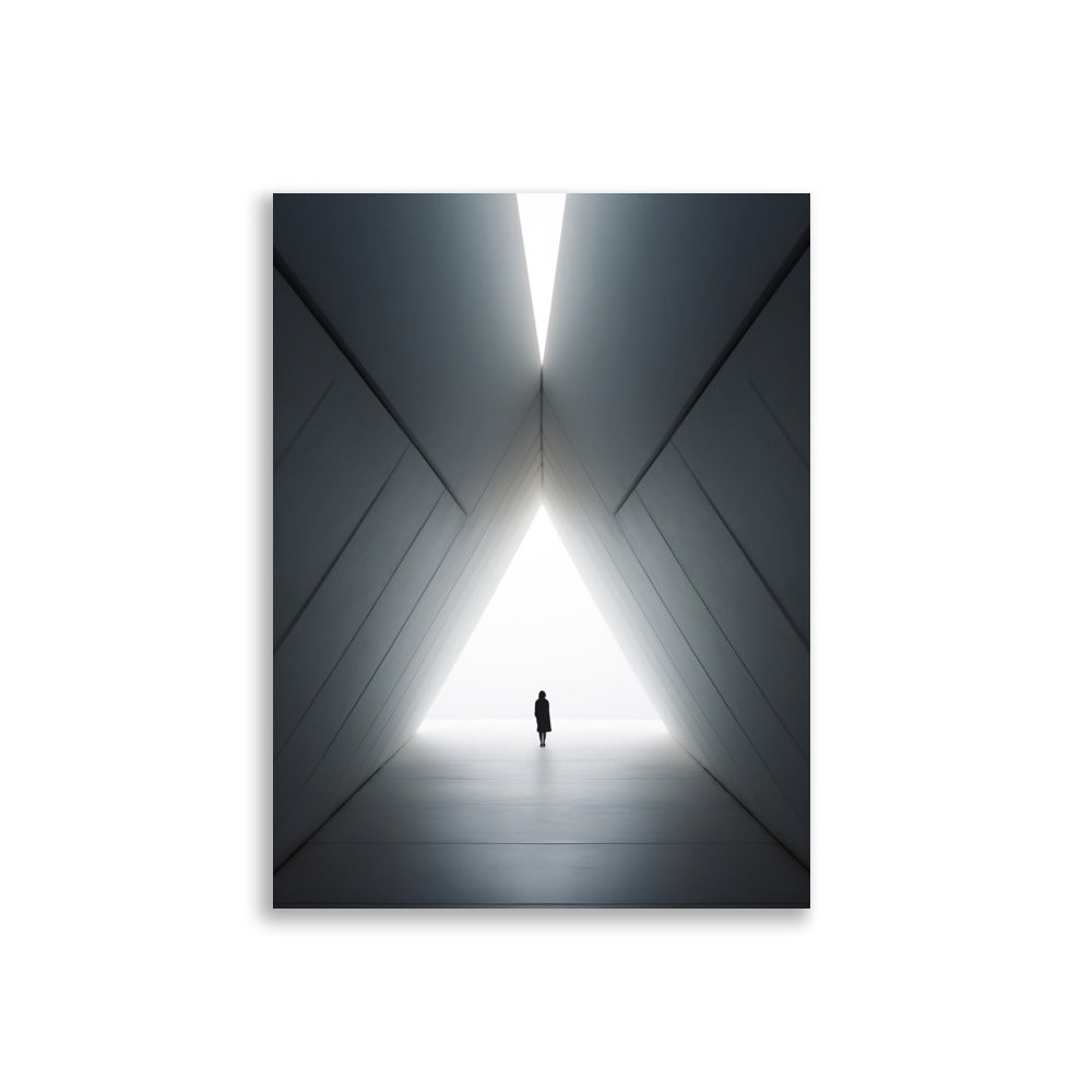 Pyramids minimalistic poster - Posters - EMELART