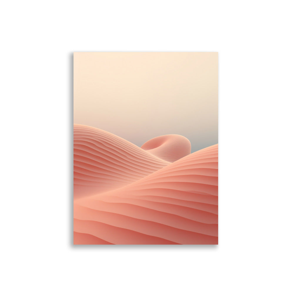 Soft pink lines poster - Posters - EMELART