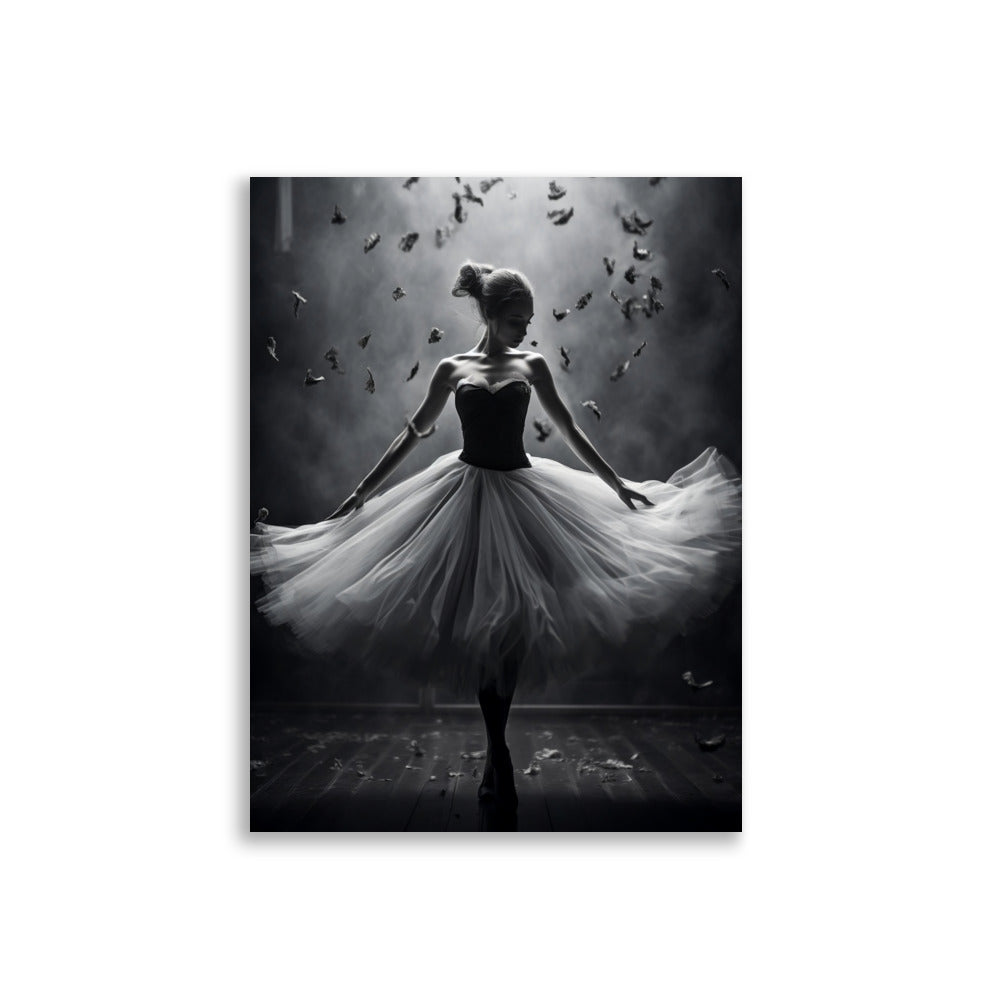 Dancing ballerina poster - Posters - EMELART