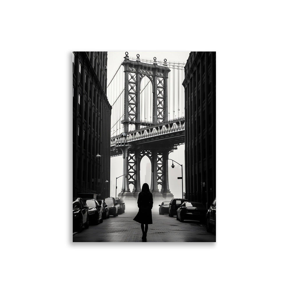 Manhattan bridge poster - Posters - EMELART