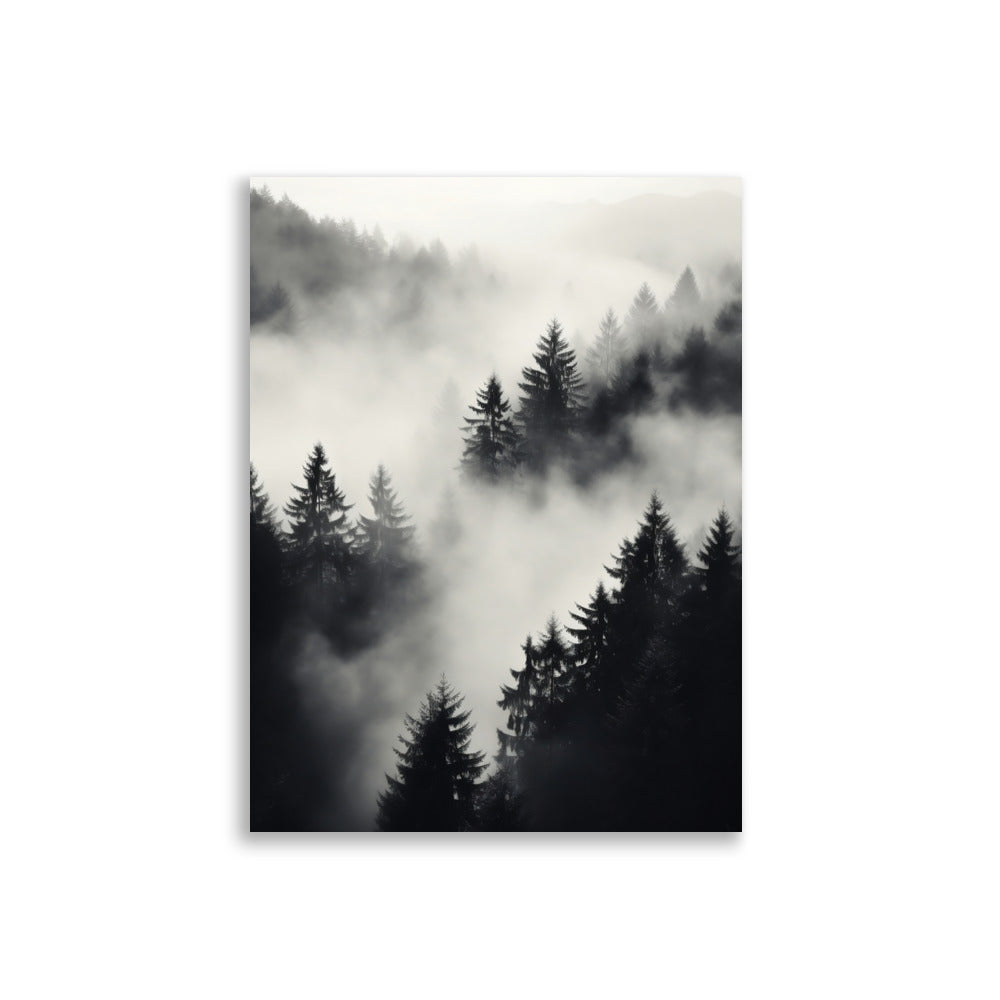 Forest mist poster - Posters - EMELART