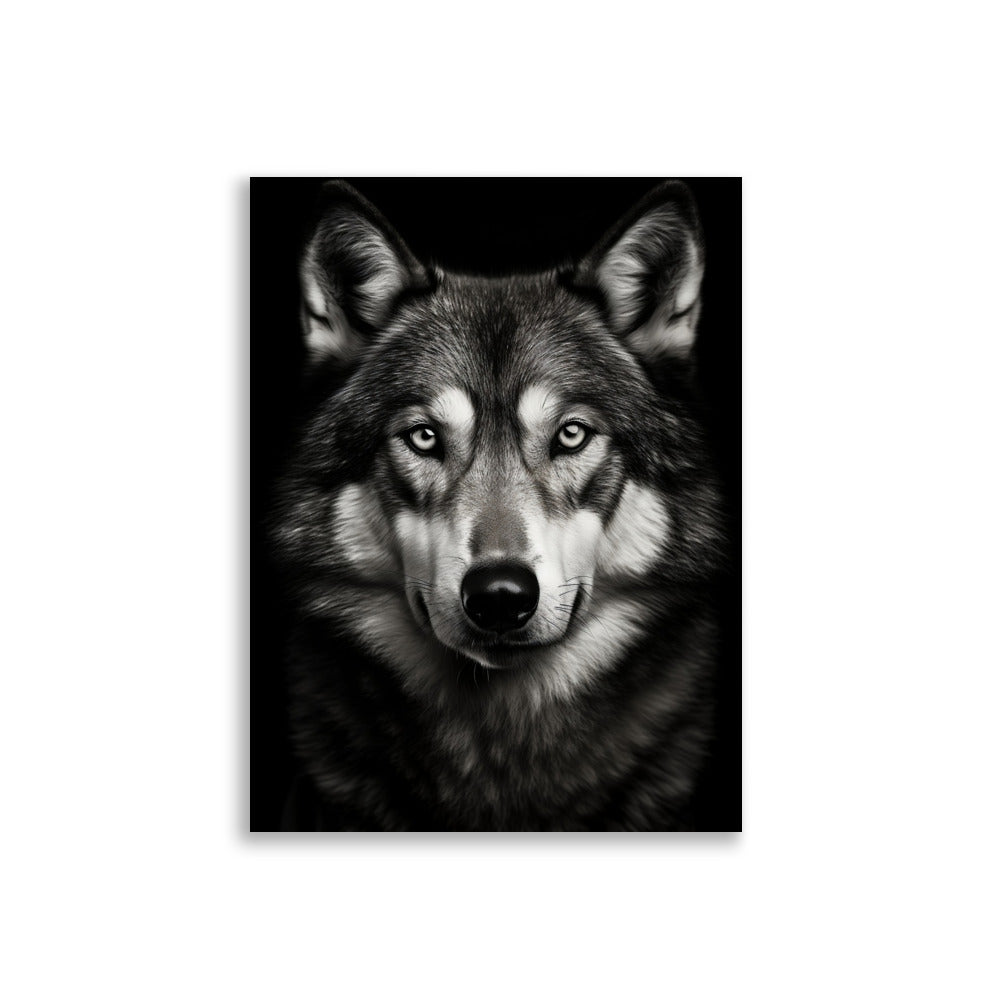 Wolf poster - Posters - EMELART