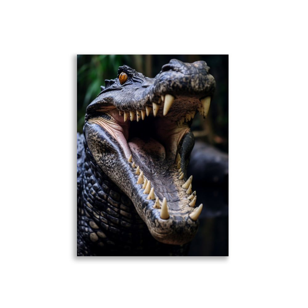 Crocodile poster - Posters - EMELART