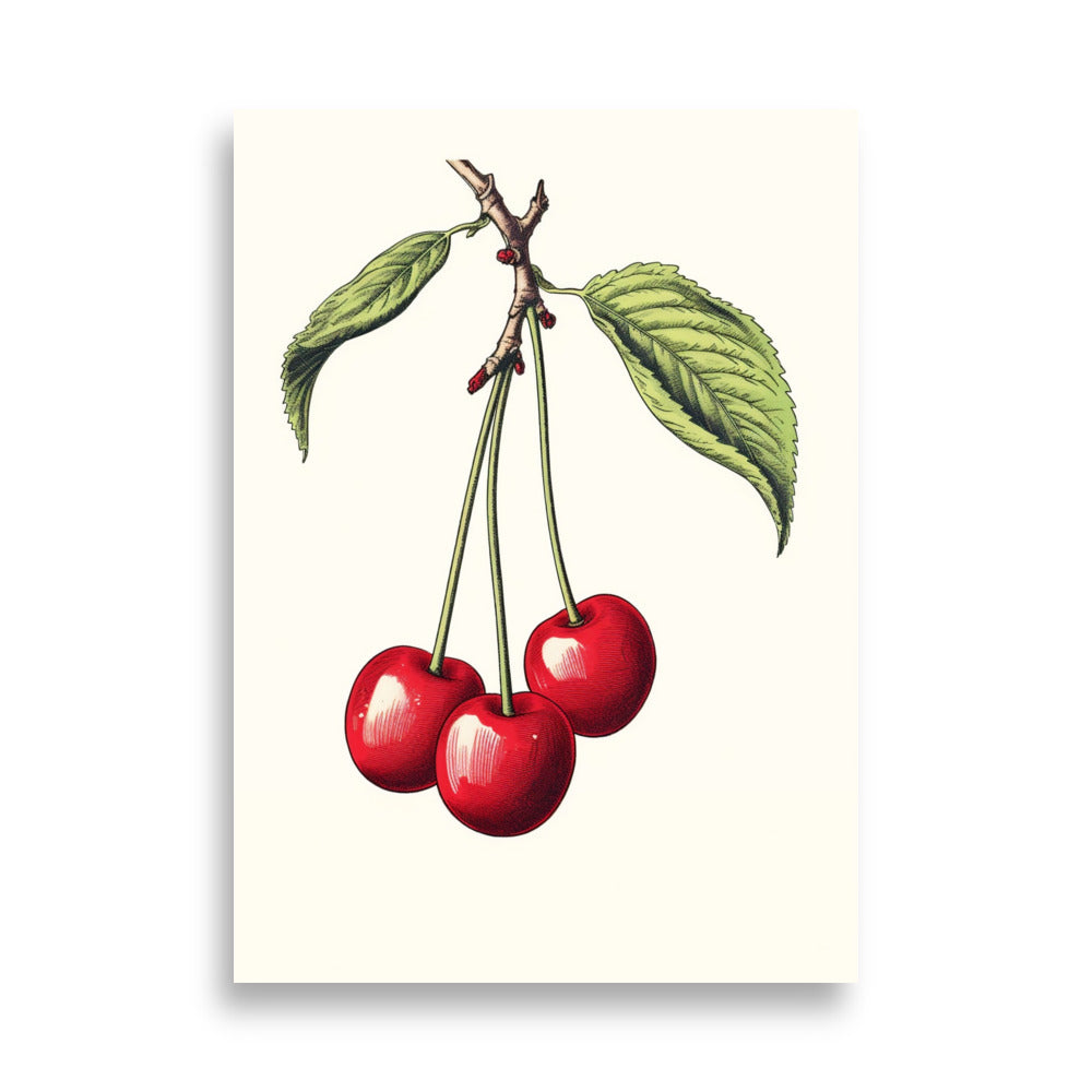 Cherry poster - Posters - EMELART