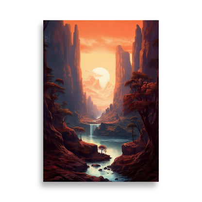 Majestic landscape poster - Posters - EMELART