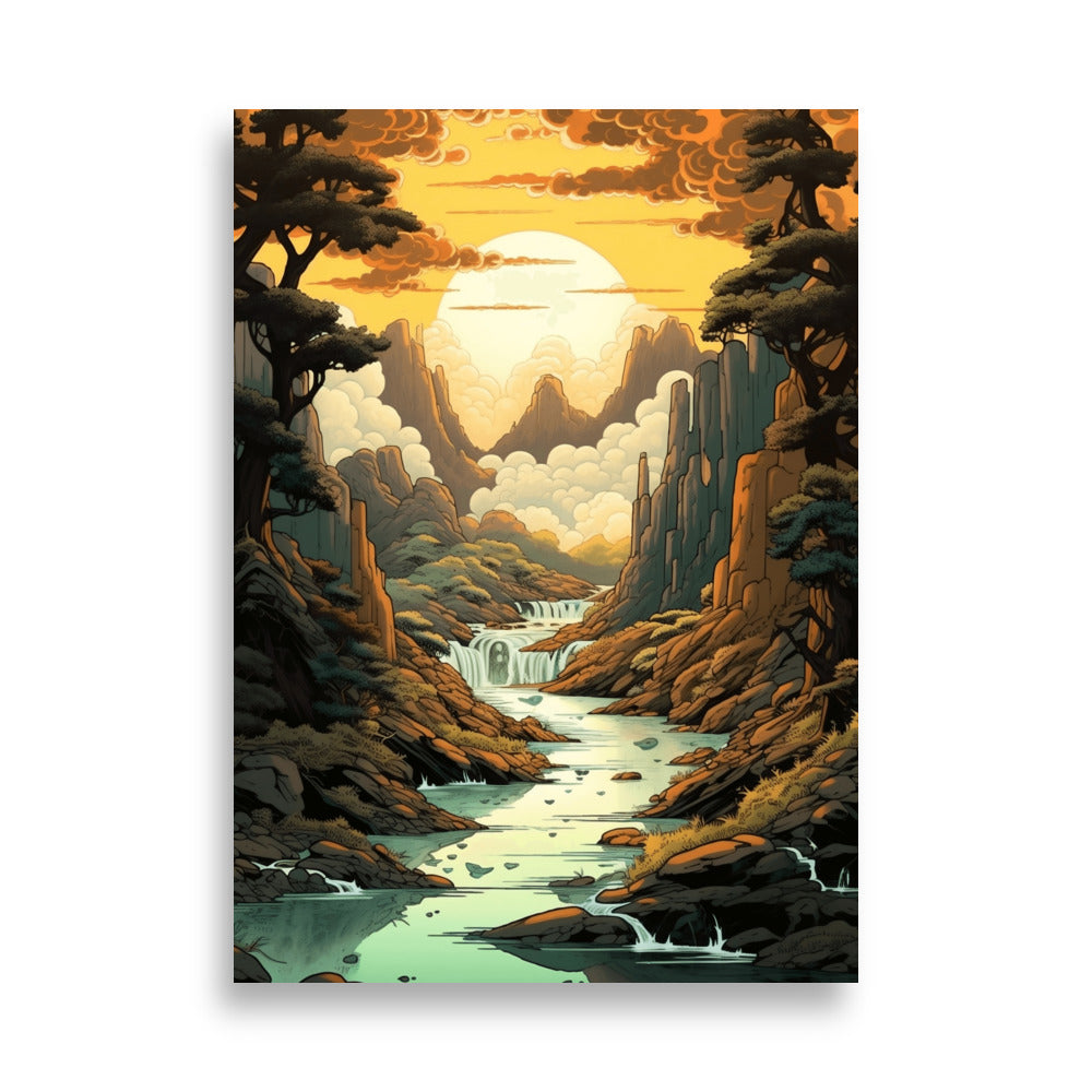 Majestic landscape poster - Posters - EMELART