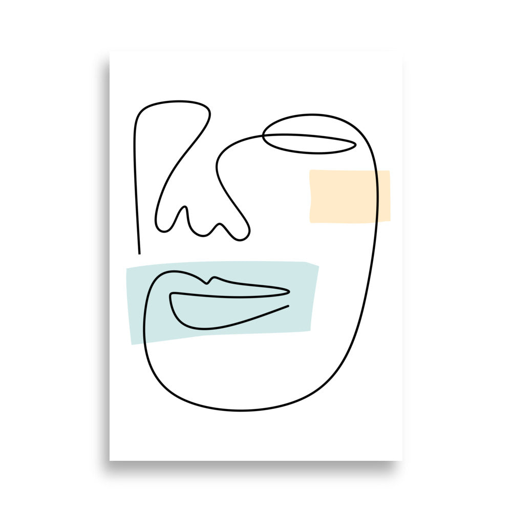 Face poster - Posters - EMELART