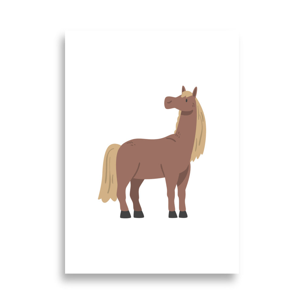 Horse poster - Posters - EMELART