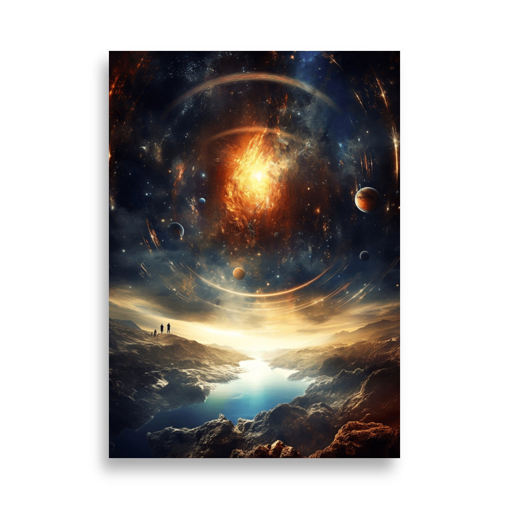 Looking into space poster - Posters - EMELART