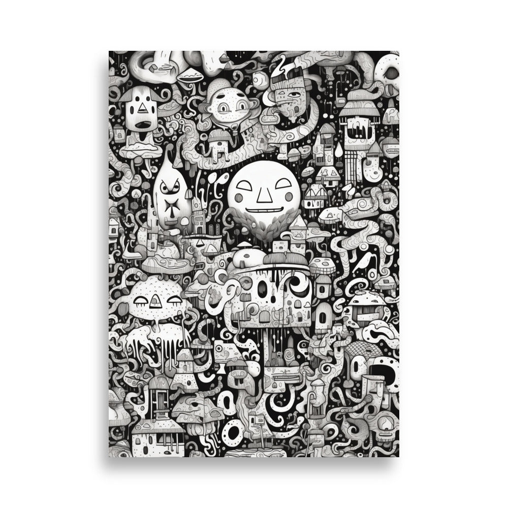 Doodle poster - Posters - EMELART