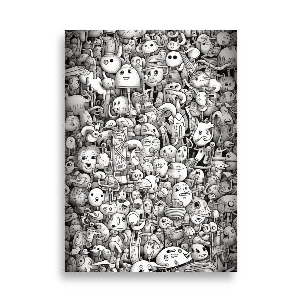 Doodle poster - Posters - EMELART