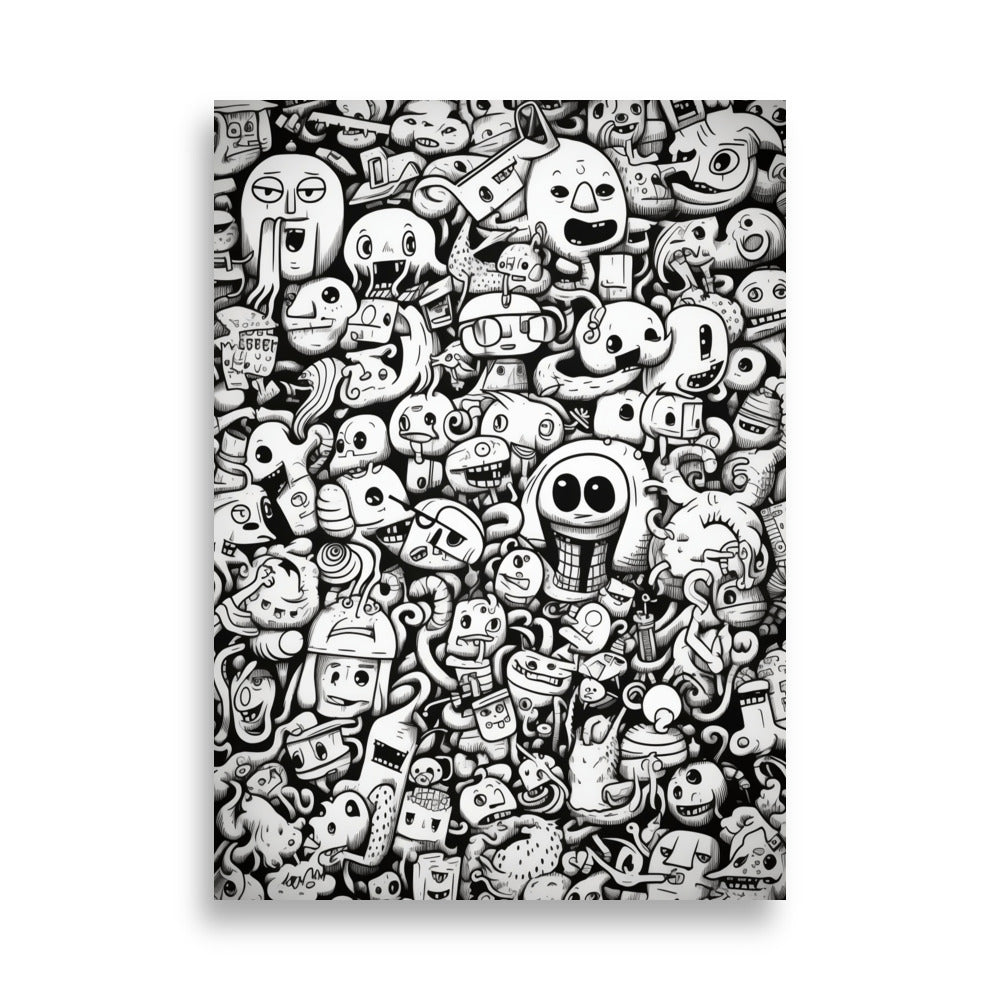 Doodle poster - Posters - EMELART