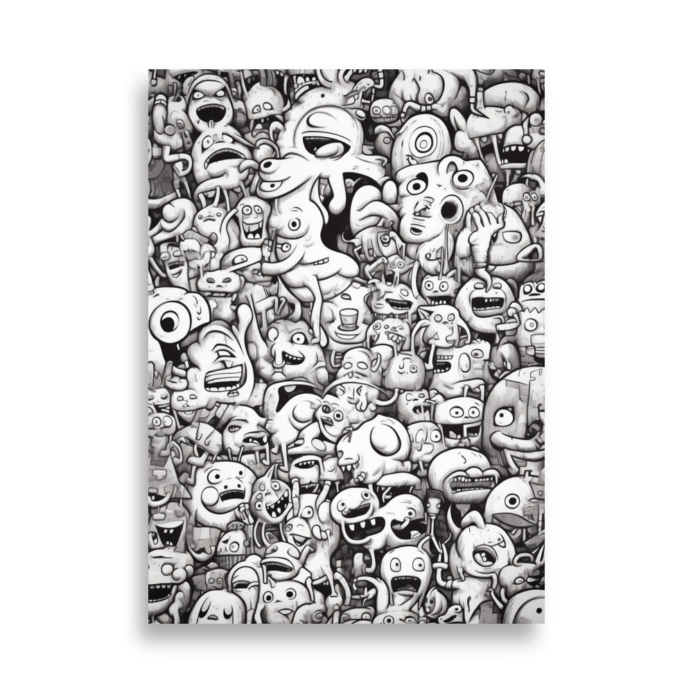 Doodle poster - Posters - EMELART