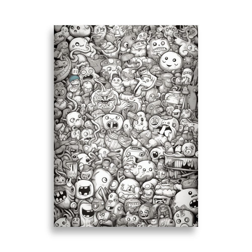 Doodle poster - Posters - EMELART