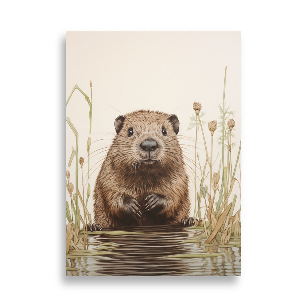 Beaver poster - Posters - EMELART