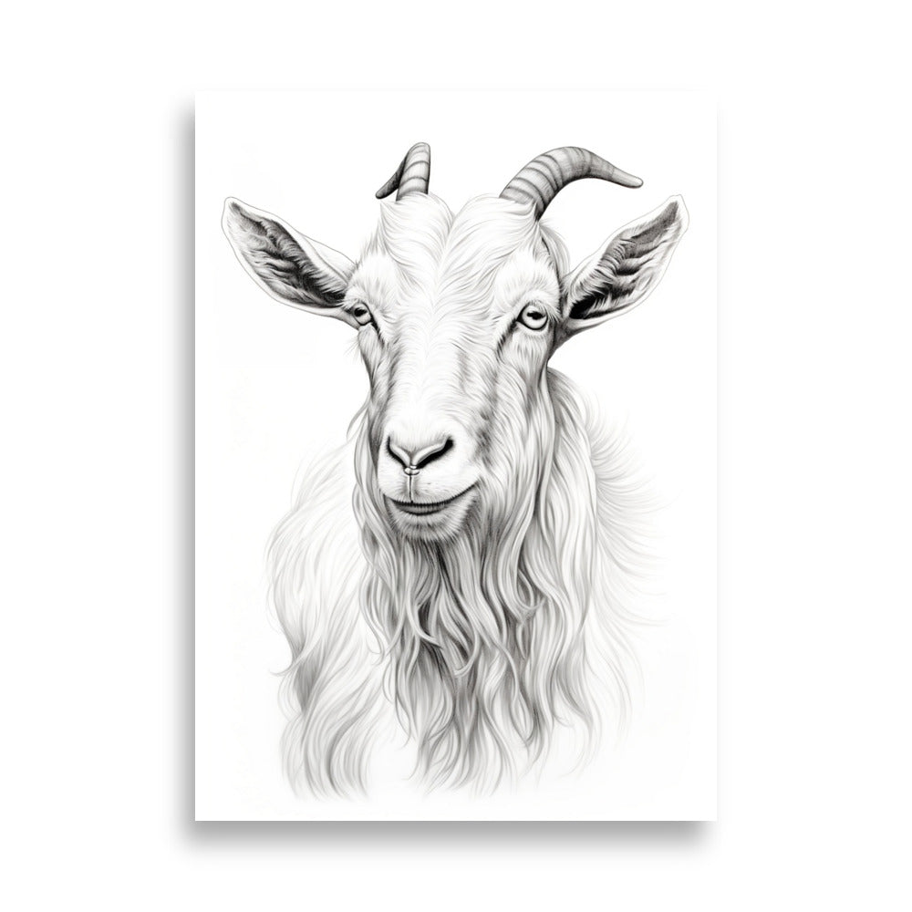 Goat poster - Posters - EMELART