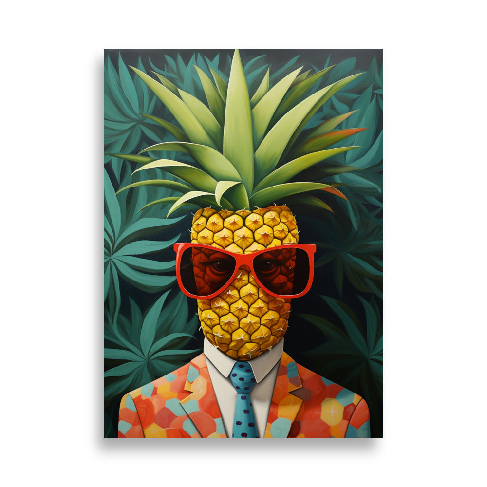 Pineapple man poster - Posters - EMELART