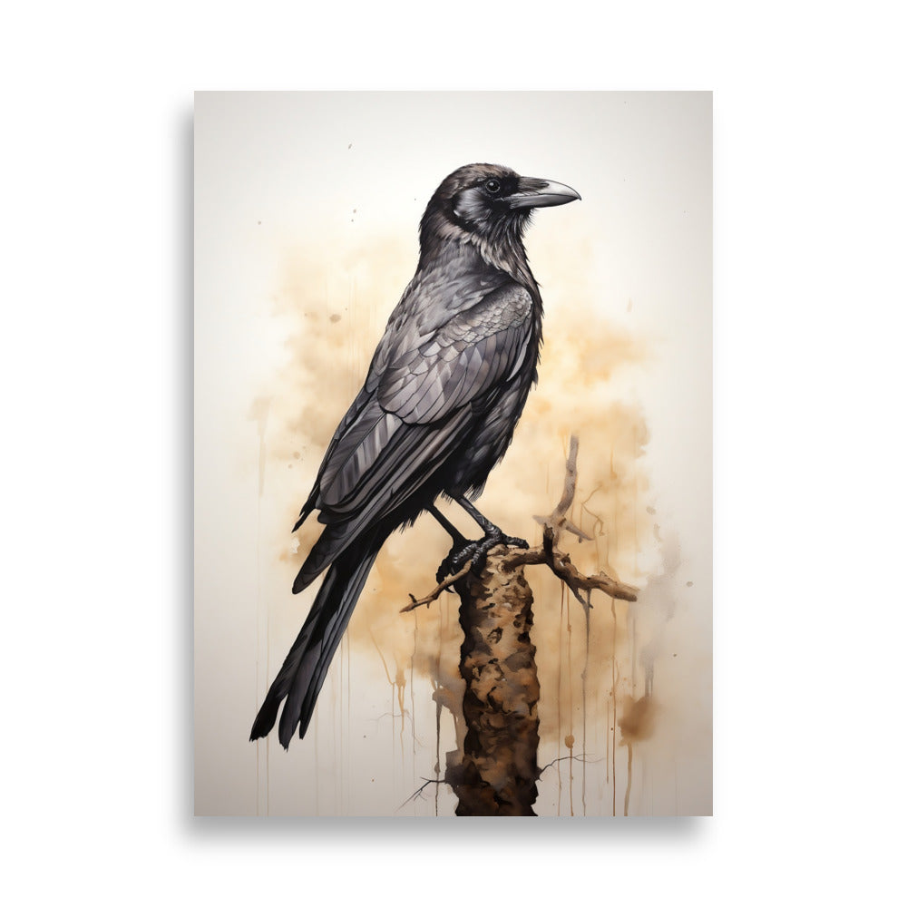 Crow poster - Posters - EMELART