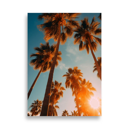 Palm trees poster - Posters - EMELART