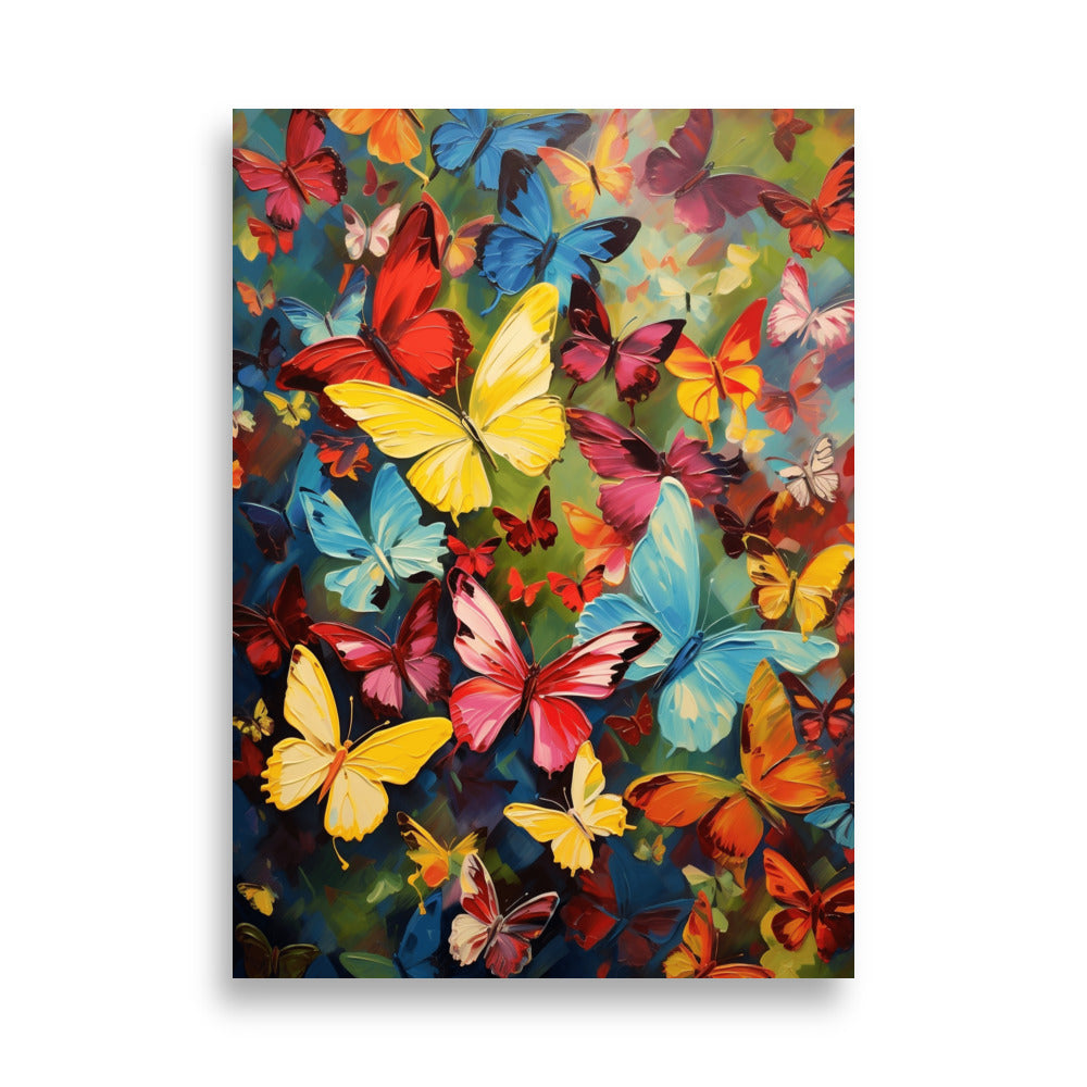 Butterflies poster - Posters - EMELART