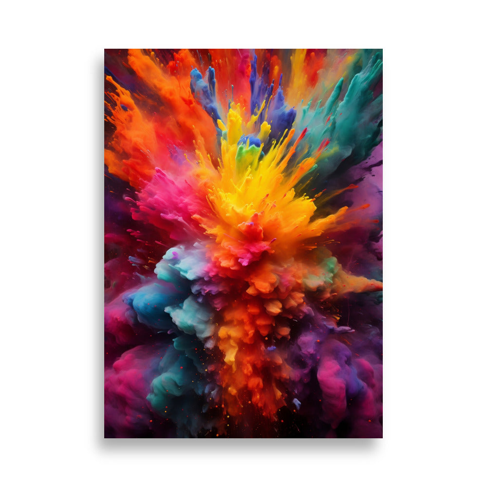 Color explosion poster - Posters - EMELART