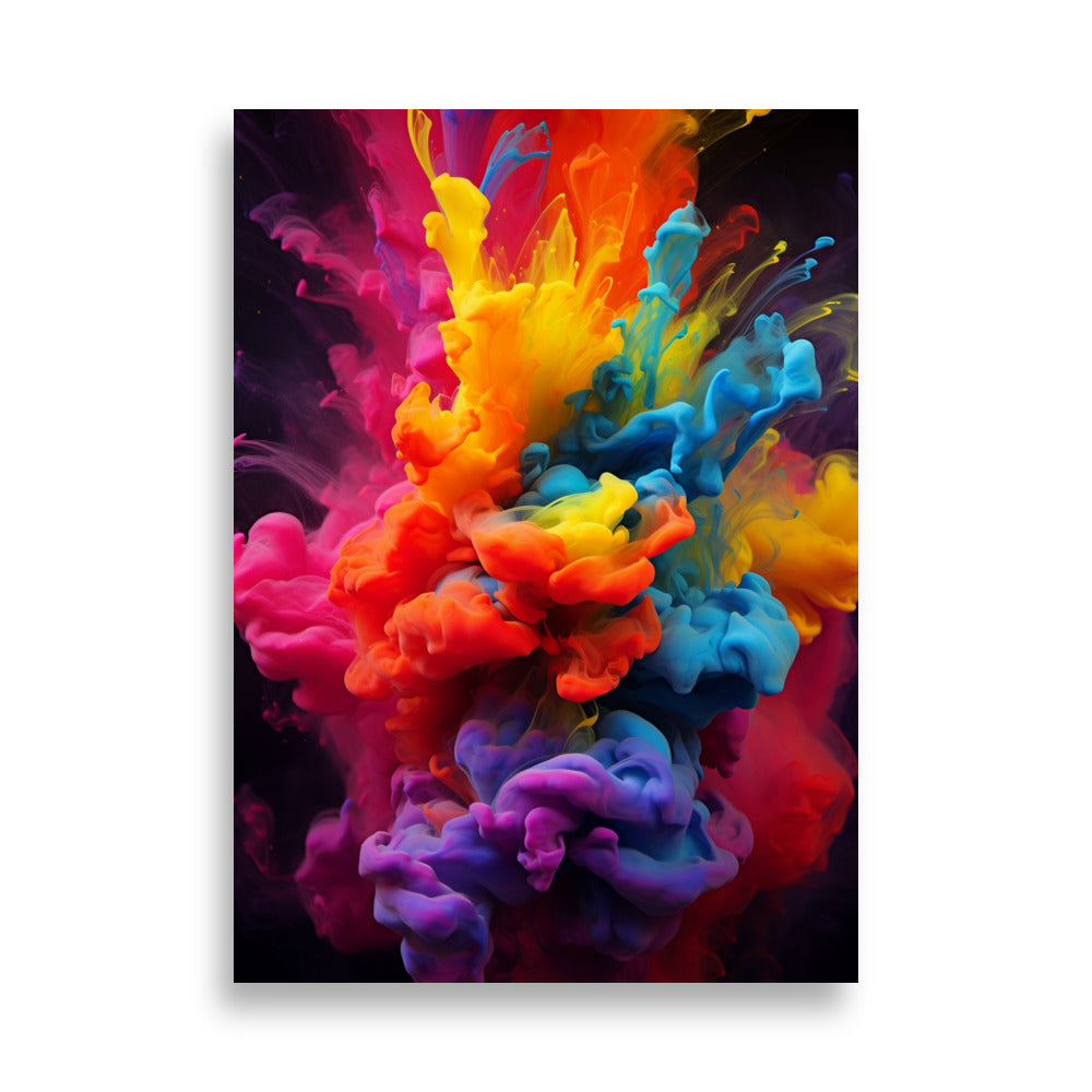 Color explosion poster - Posters - EMELART