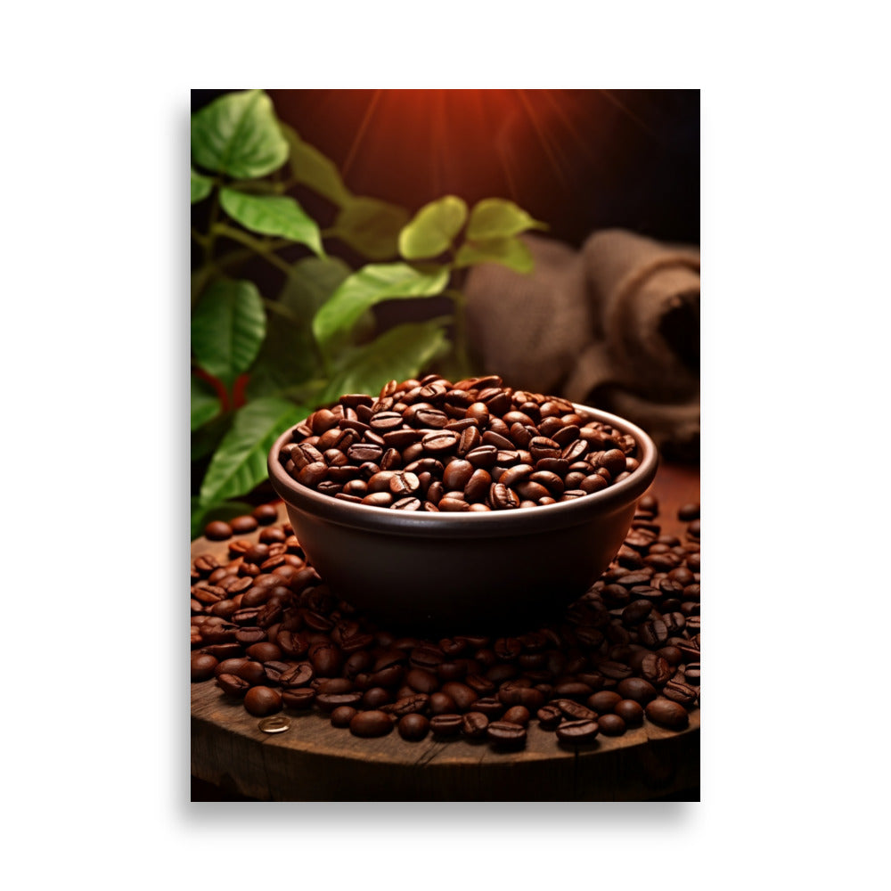 Coffee beans poster - Posters - EMELART