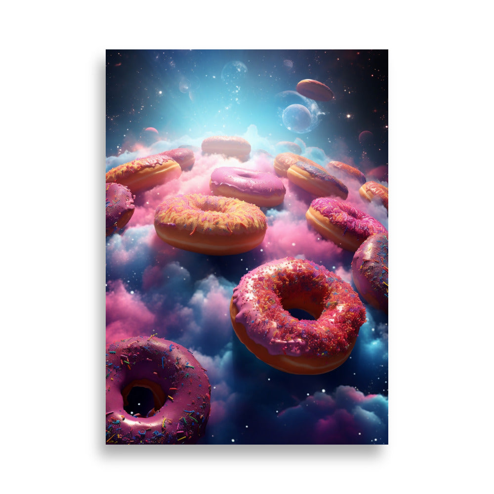 Cosmic Donuts poster - Posters - EMELART