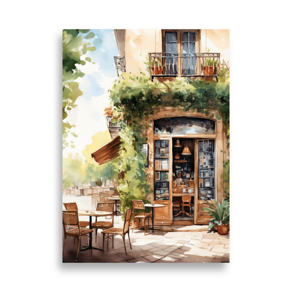 Italian cafe poster - Posters - EMELART