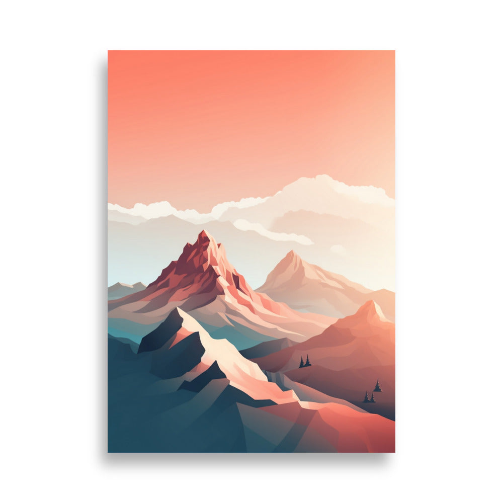 Les Deux Alpes poster - Posters - EMELART