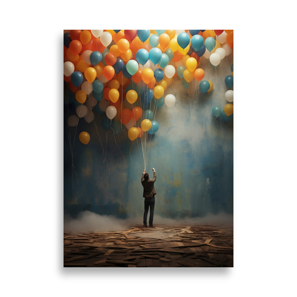 Balloons poster - Posters - EMELART