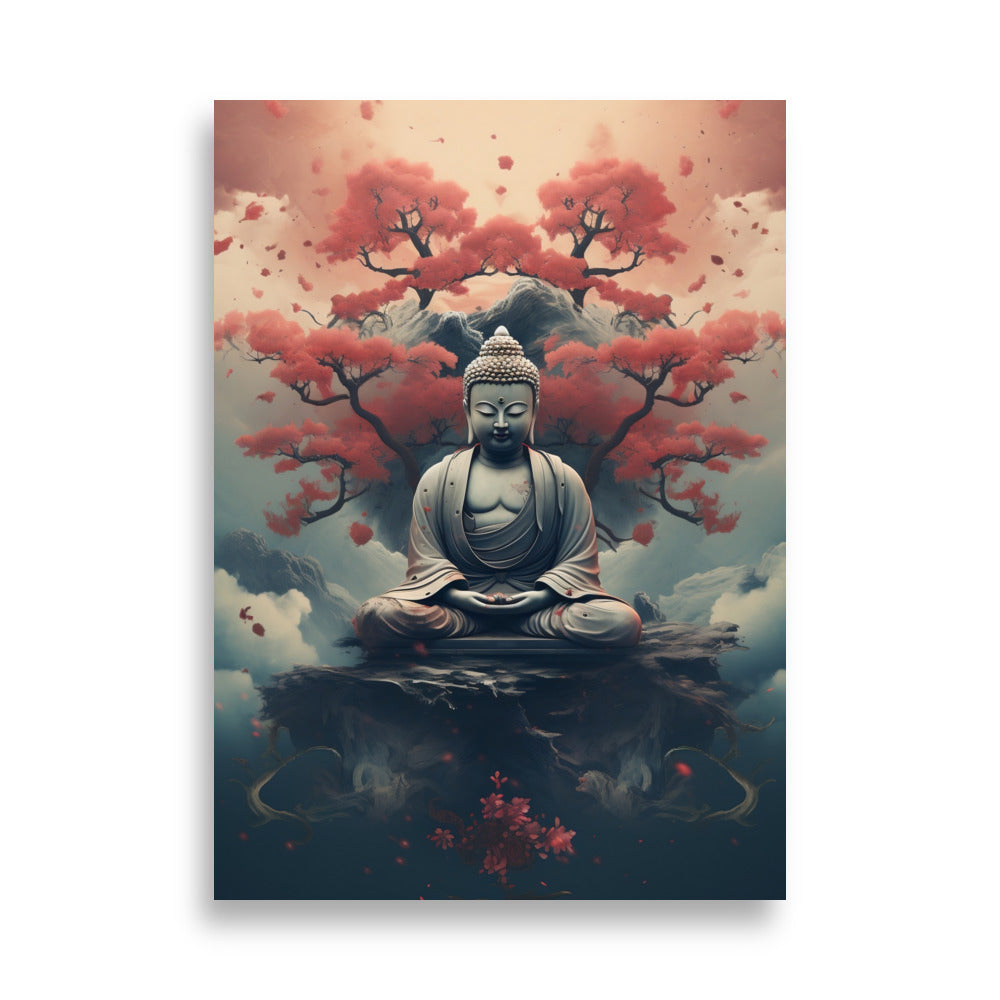 Buddha zen poster - Posters - EMELART