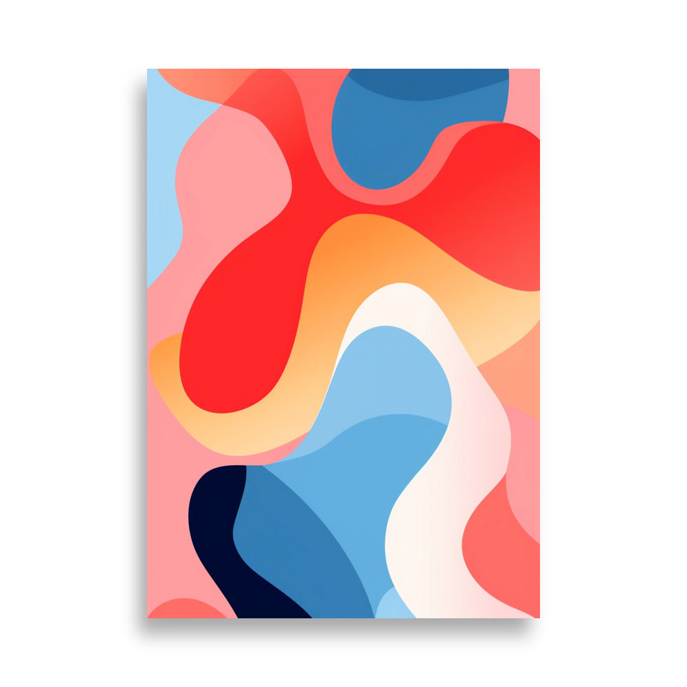 Colorful abstract poster - Posters - EMELART