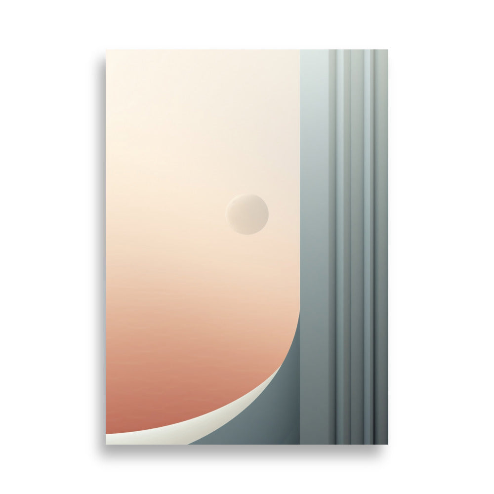 Soft lines with ball poster - Posters - EMELART