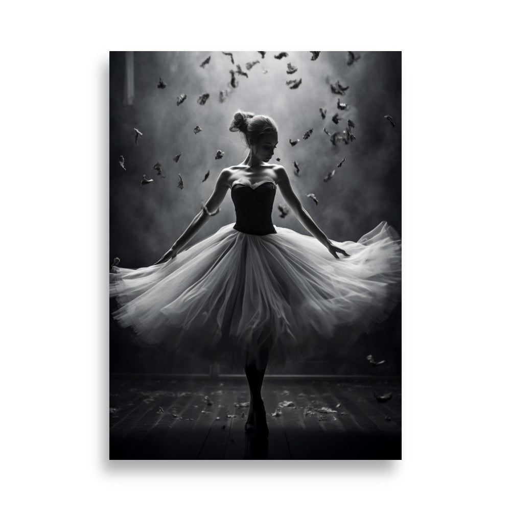 Dancing ballerina poster - Posters - EMELART