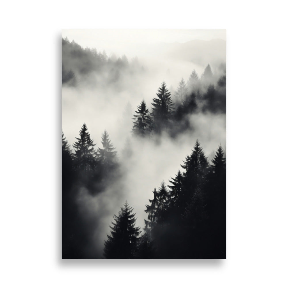 Forest mist poster - Posters - EMELART