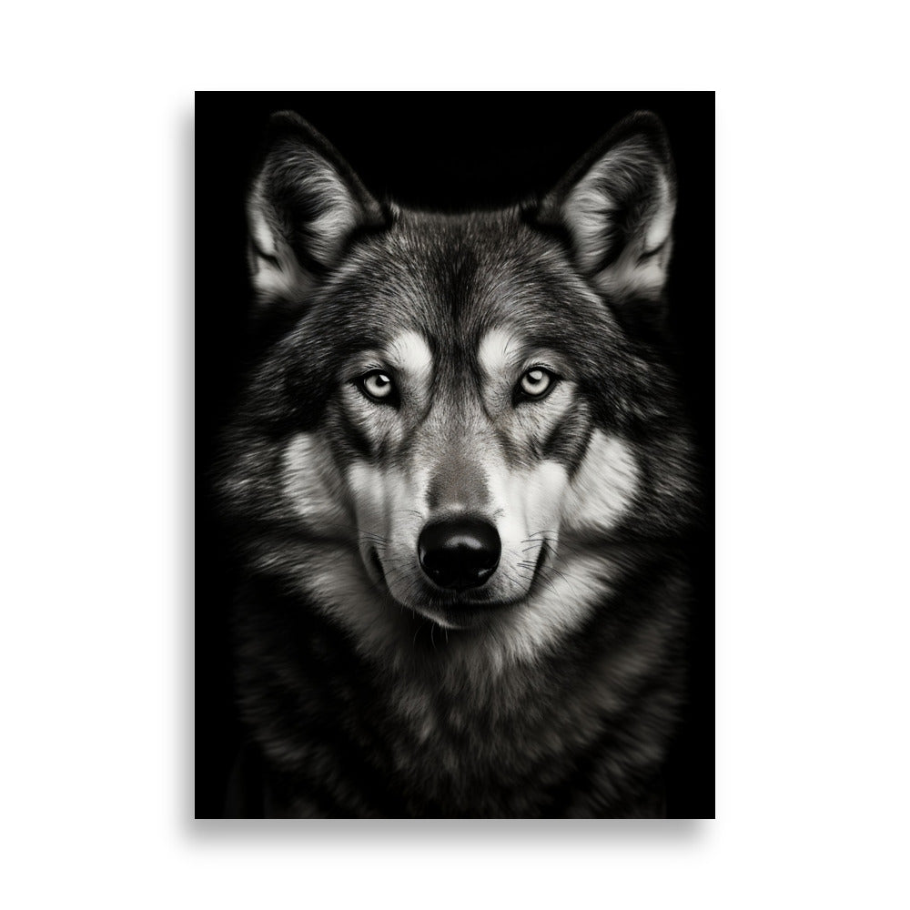 Wolf poster - Posters - EMELART