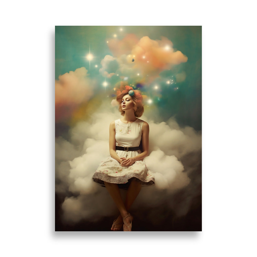 Dreaming girl poster - Posters - EMELART