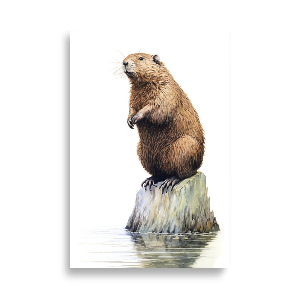 Beaver poster - Posters - EMELART