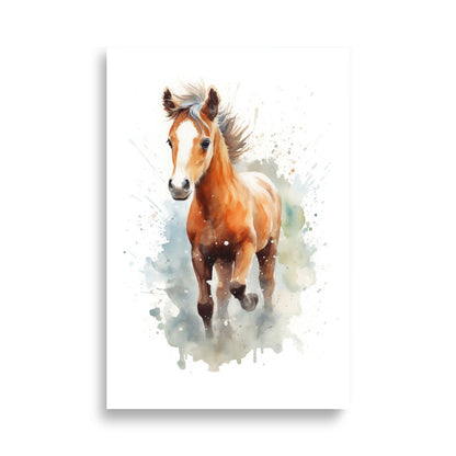 Baby horse poster - Posters - EMELART