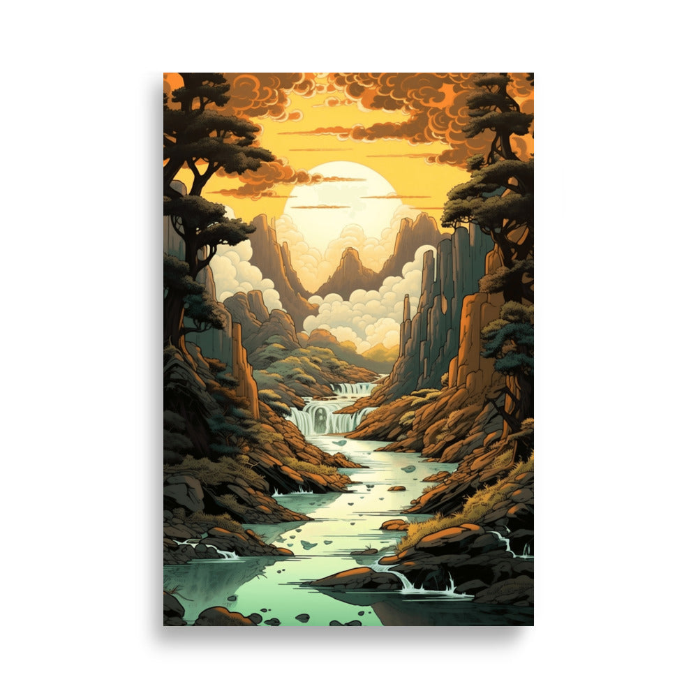 Majestic landscape poster - Posters - EMELART