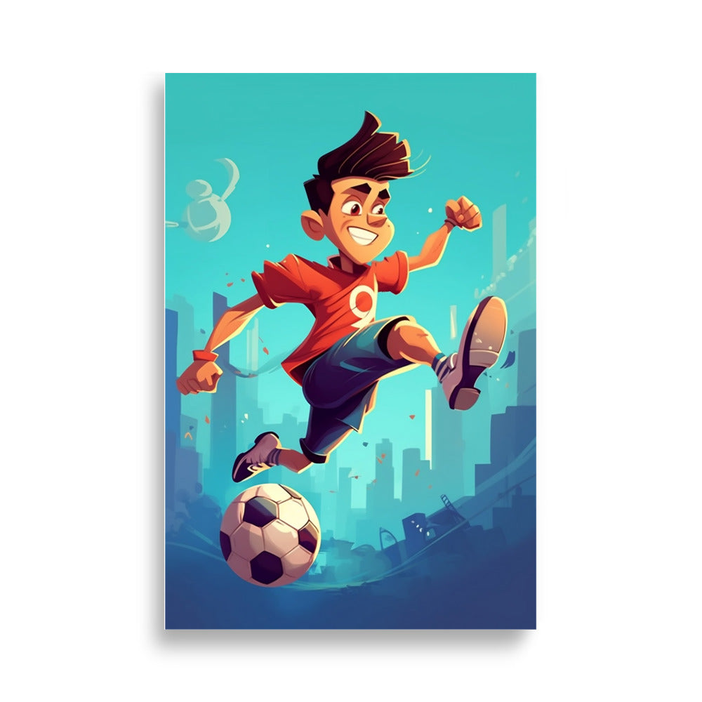 Soccer poster - Posters - EMELART