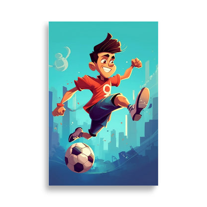 Soccer poster - Posters - EMELART