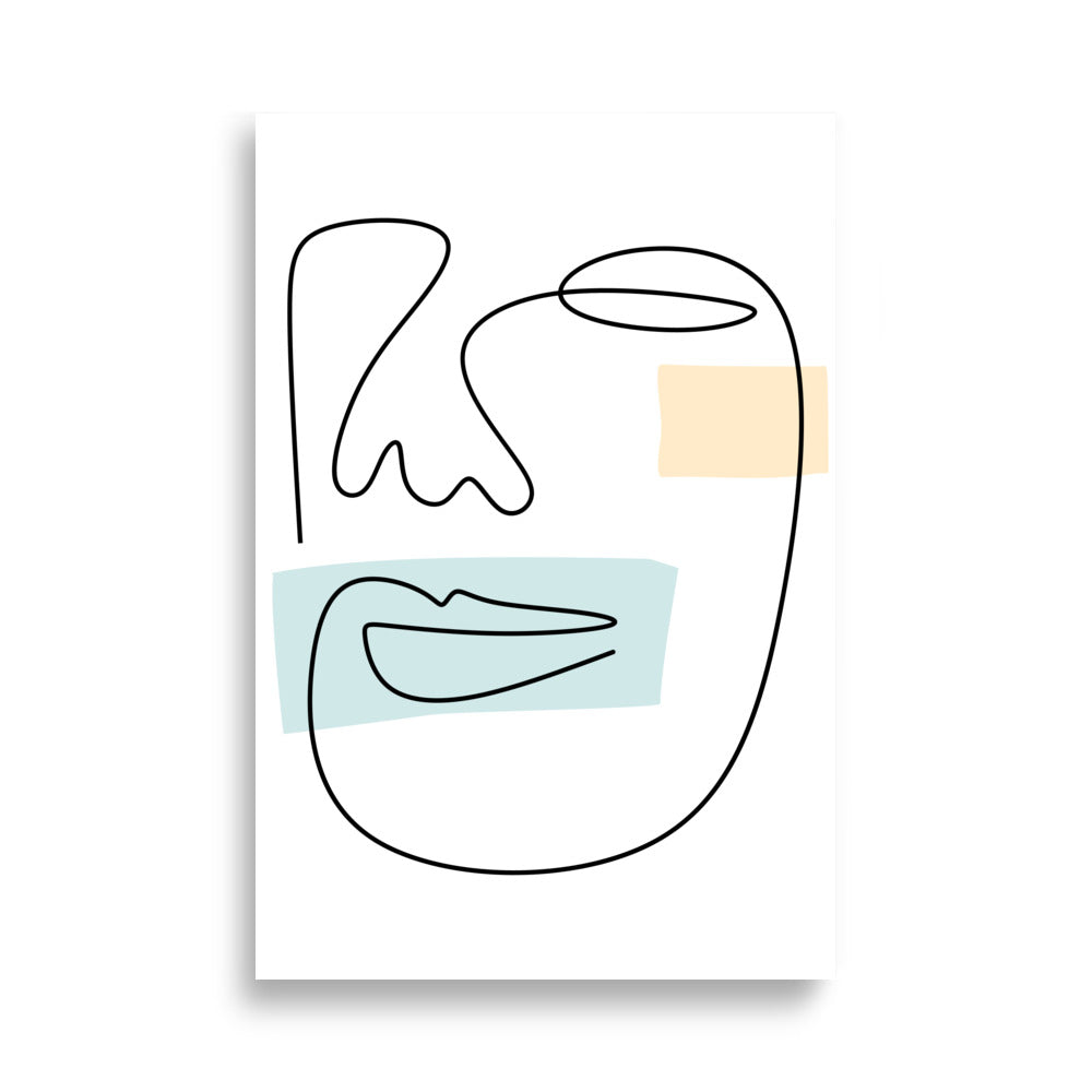 Face poster - Posters - EMELART