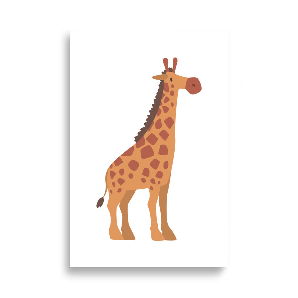 Giraffe poster - Posters - EMELART