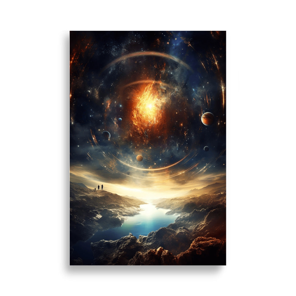 Looking into space poster - Posters - EMELART