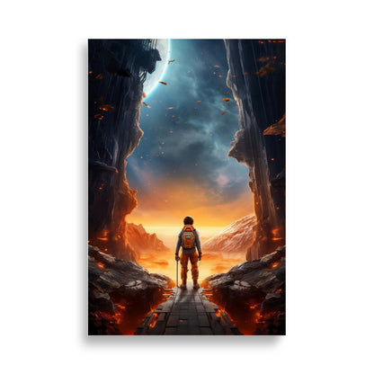 Space adventure poster - Posters - EMELART