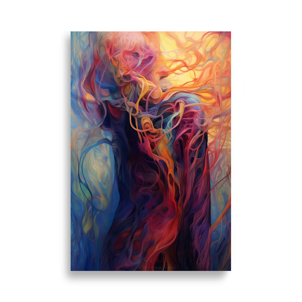 Abstract woman poster - Posters - EMELART