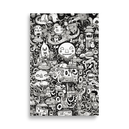 Doodle poster - Posters - EMELART